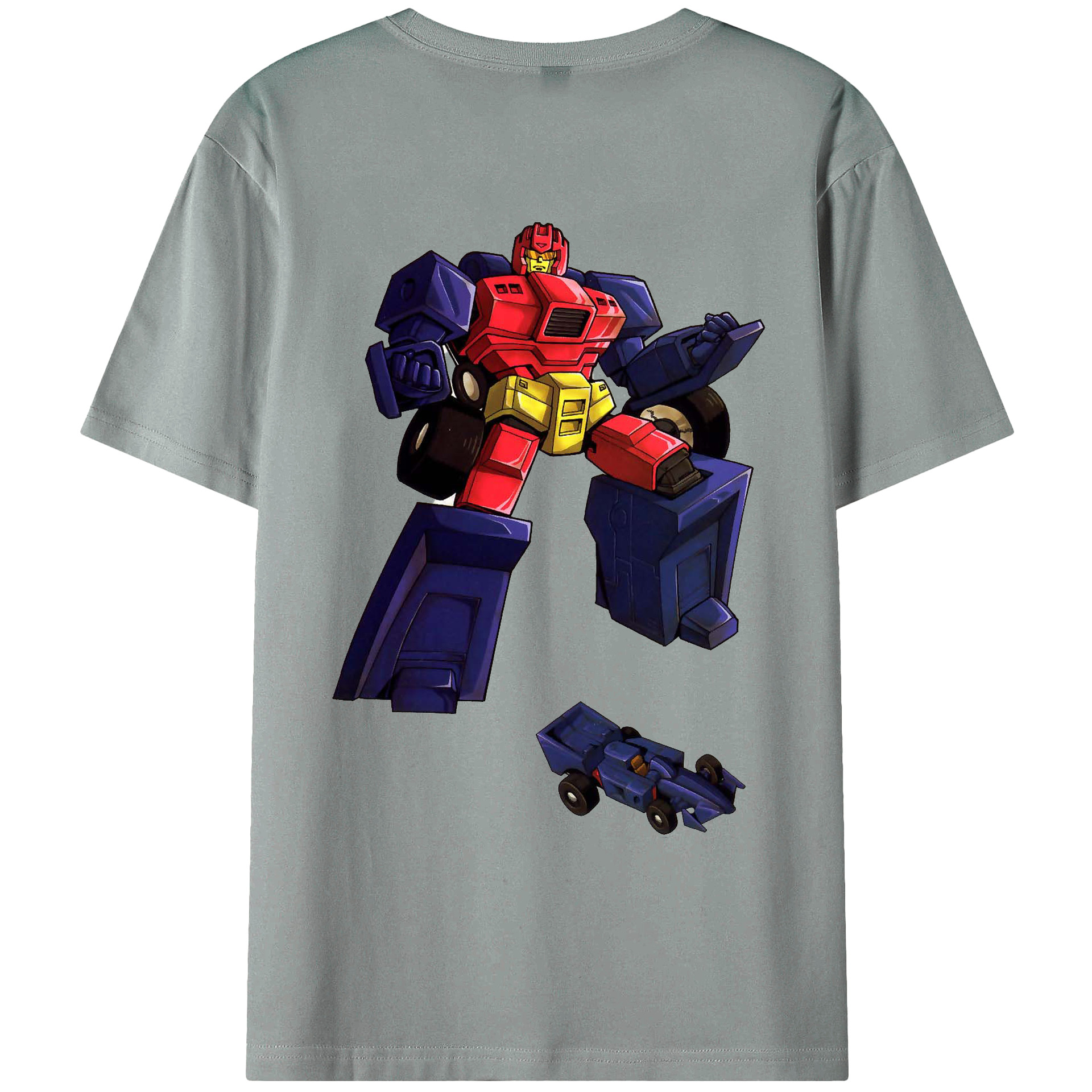 （画像用）  綿100％ メンズ半袖Tシャツ（バックプリント） 通気性